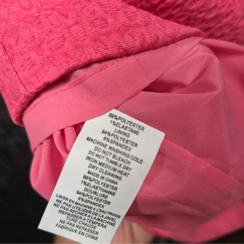 Hot Pink Trina Turk Dress -‎ Size S - Beautiful - Picture 5 of 5